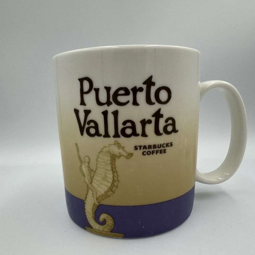Starbucks 2009 Puerto Vallarta 1 Malecon Seahorse Global Icon Collector Series
